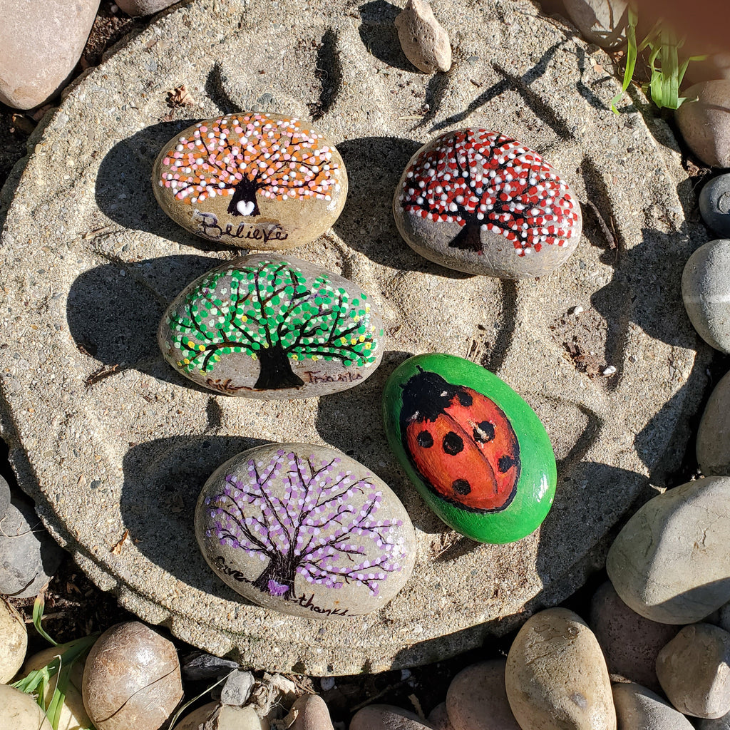 Small Painted Rocks